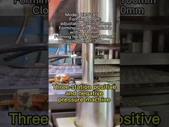 Gebruikte vacuüm plastic semi-automatische vormmachine voor wegwerp voedsel doos