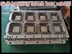 Gepersonaliseerd koekjesvorm plastic in houten behuizing