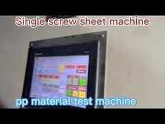 Elektrisch verwarmd watergekoelde continue plastic extrudermachine