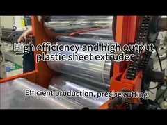High Efficiency Plastic Extruder Machine voor diverse plasticverwerkingsbehoeften