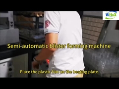 Halfautomatische blistervormmachine