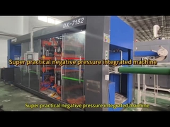 Eenvoudige bediening, één knop start, gemakkelijk te gebruiken plastic thermoforming machine