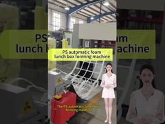 Volautomatische PS-schuim wegwerp lunchbox machine