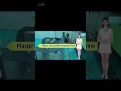 gebruikt volledig geautomatiseerde plastic tray-maakmachine