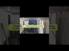 Machine voor het maken van plastische sausbekers met een hoog rendement