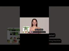 Machine voor het maken van plastic fruitdozen met laag energieverbruik