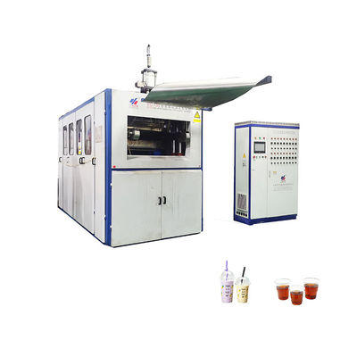 Gebruikte thermoformmachine voor plastic bekertjes/glasformmachine/thermoformmachine voor voedselbakken