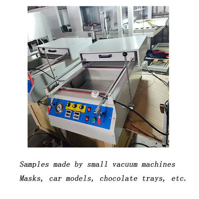 Mini-tafelplaat kleine vacuüm pvc thermoforming machine voor het maken van plastic maskers