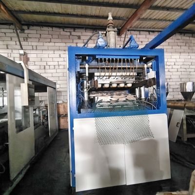 Volledig automatische beker van kunststof vacuüm van kunststof thermoforming machine gebruikte wegwerp kunststof maken