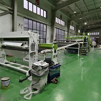 Gebruikte kunststof extruder PP Pet Plaat Extrusie Lijn Continu
