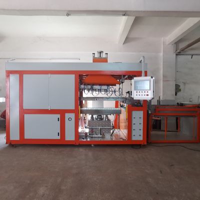 4000 kg plastic vacuümvormende machine voor 0,12 mm-2,0 mm
