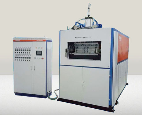 PLC vacuüm plastic thermoforming machine voor afbreekbare materialen maximale vormdiepte 180mm