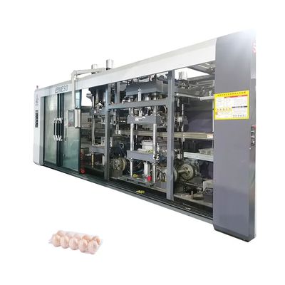 130 kW verwarmingsvermogen Plastic thermoforming machine met PLC-besturingssysteem