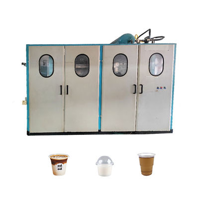 Gebruikte industriële plasticbekermachine/machine voor het maken van plastic bekers en platen/machine voor het maken van plastic bekers