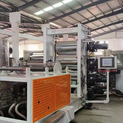 Machine voor het extruderen van kunststof met een hoog vermogen met PLC-besturing en waterkoeling