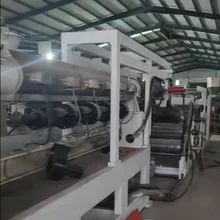 33 1 Schroef Plastic Sheet Extruder Machine met PLC-besturingssysteem en aangepaste extrusiemat