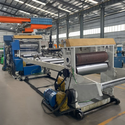 Elektrisch verwarmingssysteem Plastic single screw extruder met PLC en aangepaste extrusiekop
