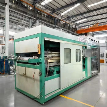 Volledig automatische thermoformmachine voor 1220*710 mm vormgebied en 180 mm maximale vormdiepte