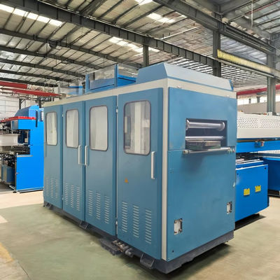 Hoog efficiënte plastic bekertjesmachine met 7,5 kW verwarmingssysteem en PLC-besturing
