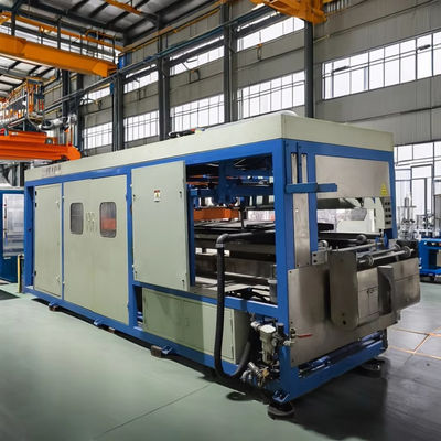 Vacuümvormende machine voor dunne materialen van kunststof