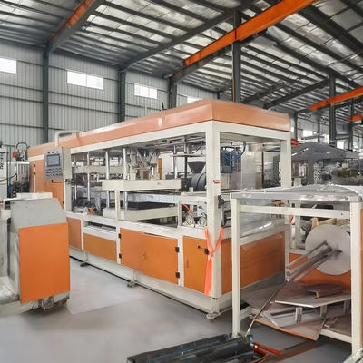120 kW krachtige volledig automatische thermoformingsmachine voor kunststof met maximale vormdiepte van 120 mm