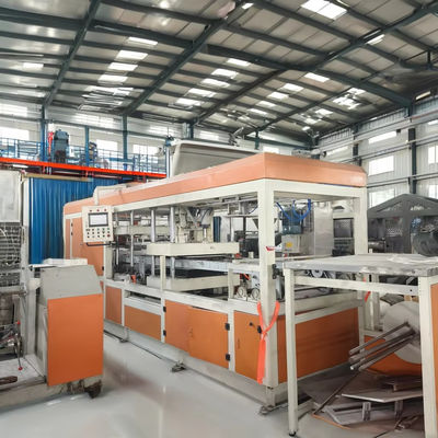 15000 kg Plastic Vacuum Forming Machine met een maximale vormoppervlakte van 650*710 mm