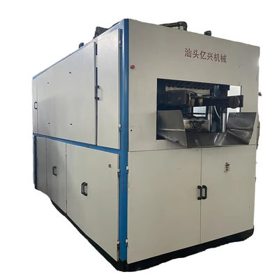 8000 kg Plastic Juice Cup Making Machine met 11 kW verwarmingsvermogen en 730*420 mm vormgebied