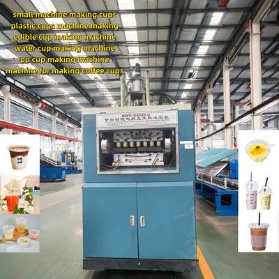 Plastic thermoforming machine motor vermogen is 7.5kw wegwerpbeker maken machine