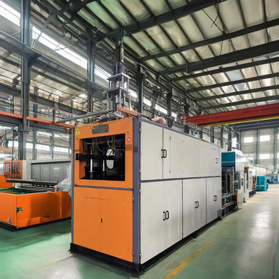 Gebruikte machine voor het maken van wegwerpglas, volledig geautomatiseerde plasticbeker met een hoog vermogen plastic thermoformingsmachine