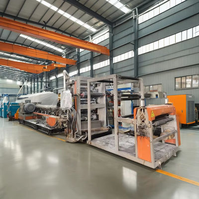 Gebruikt Hoog productie-efficiëntie en levenslange after-sales service pp platen extruder plastic extruders