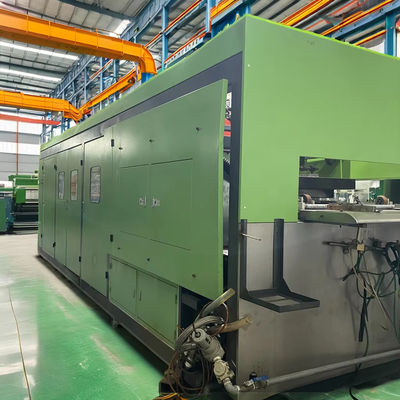Tweedehands volledig automatisch PPPS wegwerp plastic lunch food box container plastic thermoforming machine
