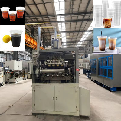 High Speed Wegwerp Thermoforming Cup Making Machine Cake Coffee PP PS Pet Water Jelly IJs Cream Plastic Cup Making Machine