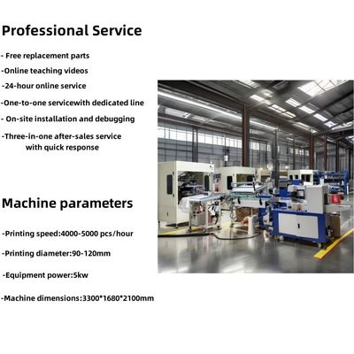 Automatische offsetdrukmachine voor kunststofbekers