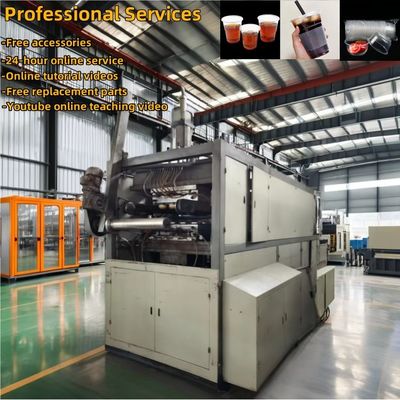 Precision Plastic Bowl Making Machine High Automation Fast Proofing Plastic Thermoforming Machine