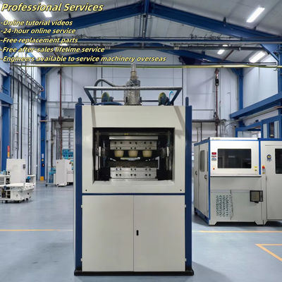 Gebruikte volledig automatische Pp-bekermachine PLC-besturingssysteem met waterkoeling
