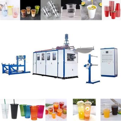 Volledig automatische Plastic Teacup Thermoforming Machine