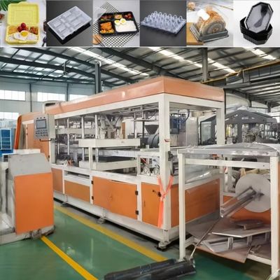 Volledig automatische thermoformingsmachine met drie stations