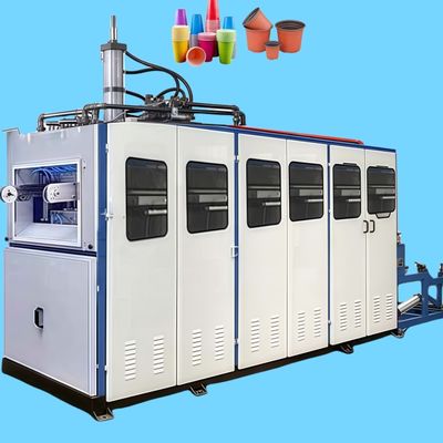 Volledig automatische ijsbeker plastic thermoforming machine